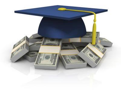Graduation cap money