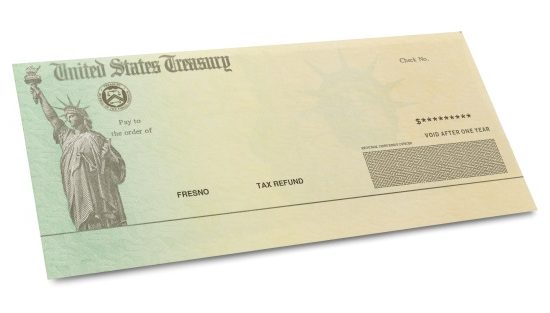 US Treasury Check